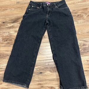 Edikted Charcoal Denim Jeans